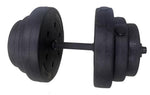 Opti Vinyl Dumbbell and Barbell Set - 50kg | Adjustable Dumbbells and Bar Set