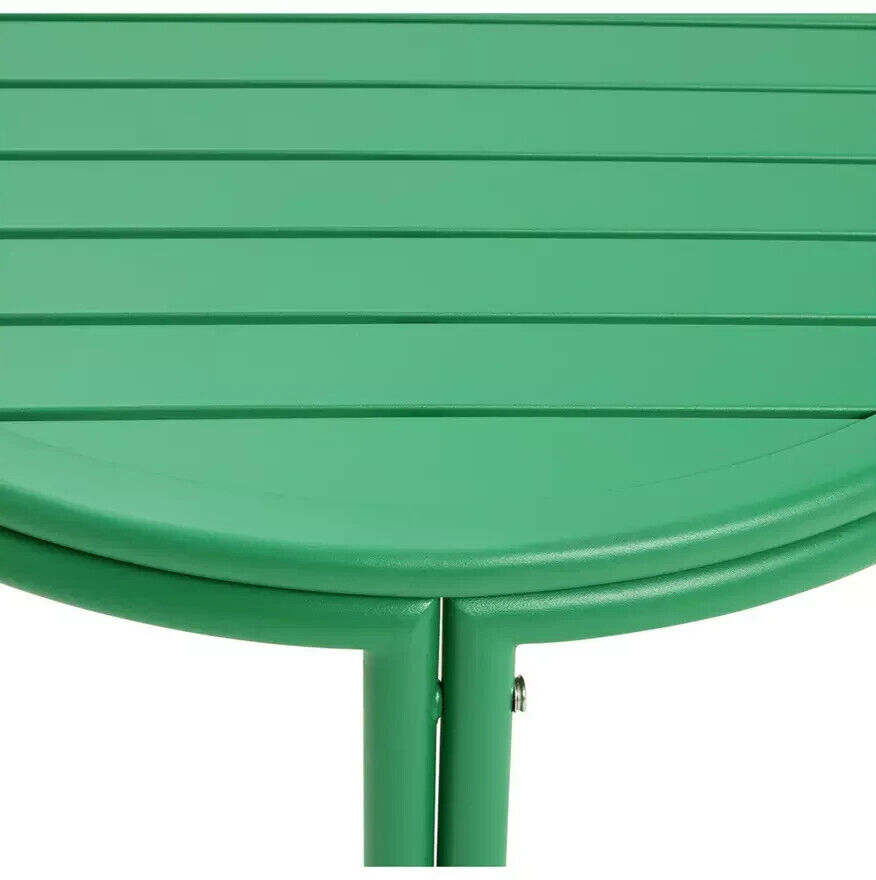 Habitat May 2 Seater Metal Garden Bistro Set - Green