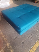 Duo Fabric Clic Clac Sofa Bed - Teal ( B Grade )