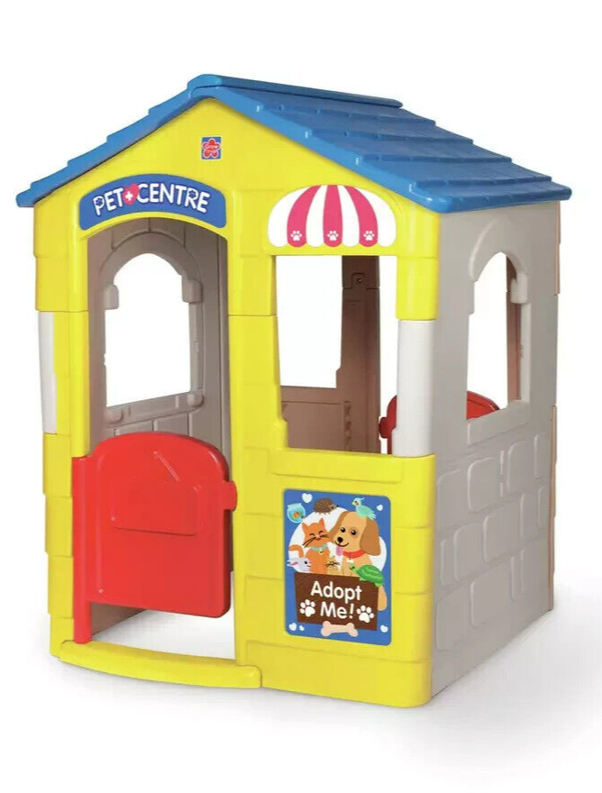 Grow'n Up 2 in 1 Interchangeable Playhouse | Pet Centre Theme, Kids Outdoor Play