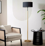 Gloss Stick Floor Lamp - Grey