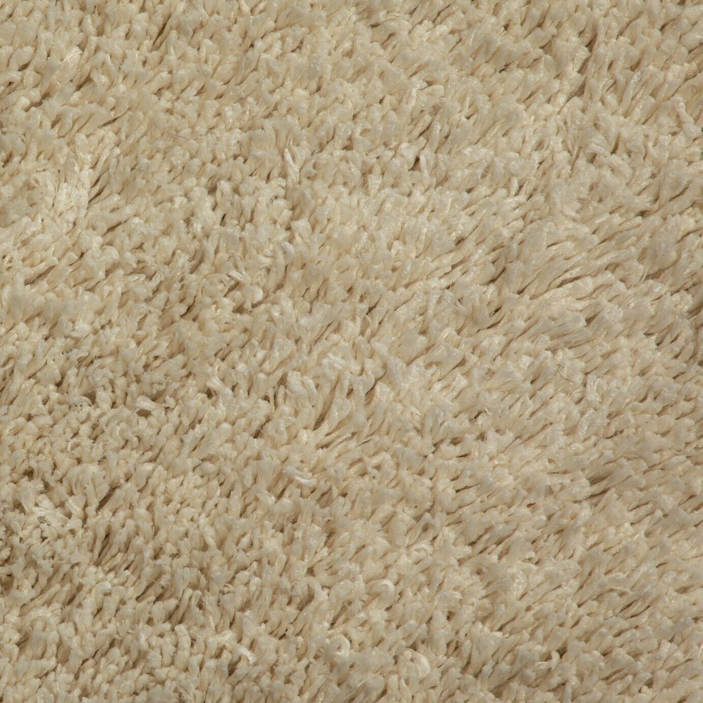 Habitat Recycled Cosy Plain Shaggy Rug - 200x290cm - Ivory