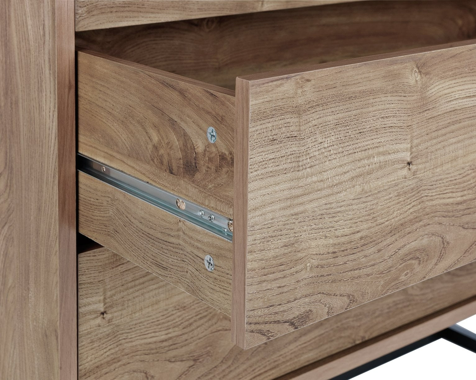 Nomad 3 Drawer Chest - Oak Effect | Organized Clothing Space