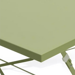 Habitat Eve 4 Seater Folding Metal Patio Set - Light Green | Outdoor Garden Set