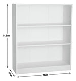 Habitat Maine Short Bookcase - Oak Effect