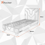 X Rocker Chromis Single Bed in a Box - Blue | Gamers Sleep Solution