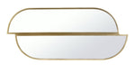 Pill Wall Mirror - Gold