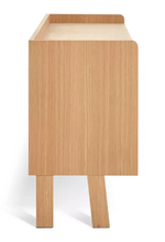 Jessie 1 Door TV Unit Natural | Wooden Living Room TV Stand Cabinet Furniture