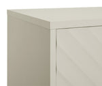 Habitat Oti 2 Door Sideboard Champagne | Modern Storage Cabinet Minimalist Home