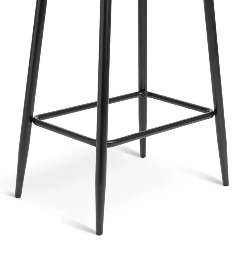 Kysen Faux Leather Counter Bar Stool Tan | Kitchen Breakfast Bar Chair Furniture