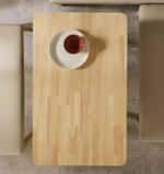Conny Dining Table Natural | Modern Wooden Kitchen Dining Table