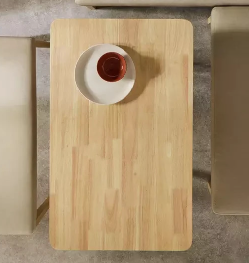 Conny Dining Table Natural | Modern Wooden Kitchen Dining Table