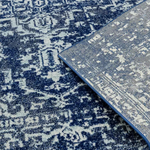 Asiatic Nova Abstract Rug 80x150cm Blue | Modern Living Room Floor Rug Carpet