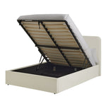 Chadwell Small Double End Lift Ottoman Bed - Natural | Modern look bed frame