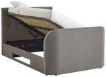 Bentley Kingsize 2.1 Sound TV Ottoman Bed - Grey | Bed with Sound System