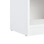 Home Carla 1 Door Display Cabinet - White | Glass Showcase Styling