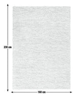 Habitat Gibbins Natural Flatweave Rug - 230x160cm
