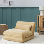 Habitat Lexi Fabric Chair Bed - Camel