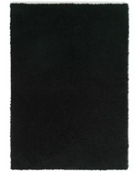 Cosy Black Rug 120x170cm | Modern Living Room Floor Rug Carpet
