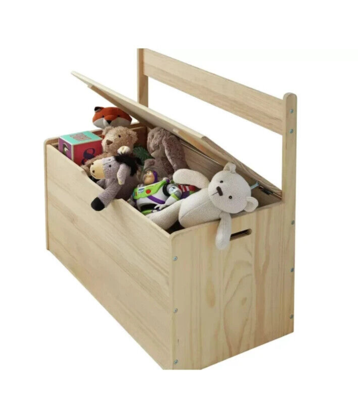 Kids Scandinavia Extra Large Toy Box - Pine