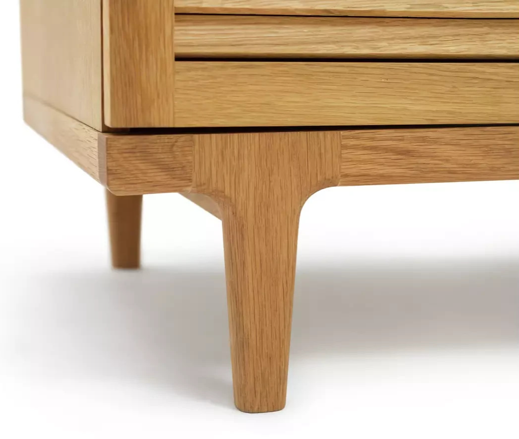 Oiled Slatted Sideboard - Natural (B Grade 1070.)