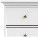 Tvilum Paris 6 Drawer Chest - White (B Grade)