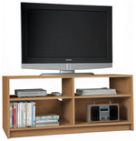Maine TV Unit - Oak Effect