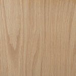 Moorlands 3 Drawer Dressing Table - Light Oak Veneer | Modern Vanity Station