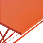 Habitat Eve 4 Seater Furniture Set - Folding Table and Chairs Patio Set - Orange