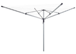 Home 50m 4 Arm Rotary Airer | Outdoor Indoor Clothes Drying Laundry Washing Line