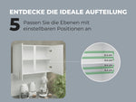 Küchen Hängeschrank 100cm Weiß Matt – Oberschrank Küche Wandmontage Schrank