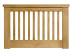 Aubrey Single Headboard - Oak Stain | Chunky solid pine frame