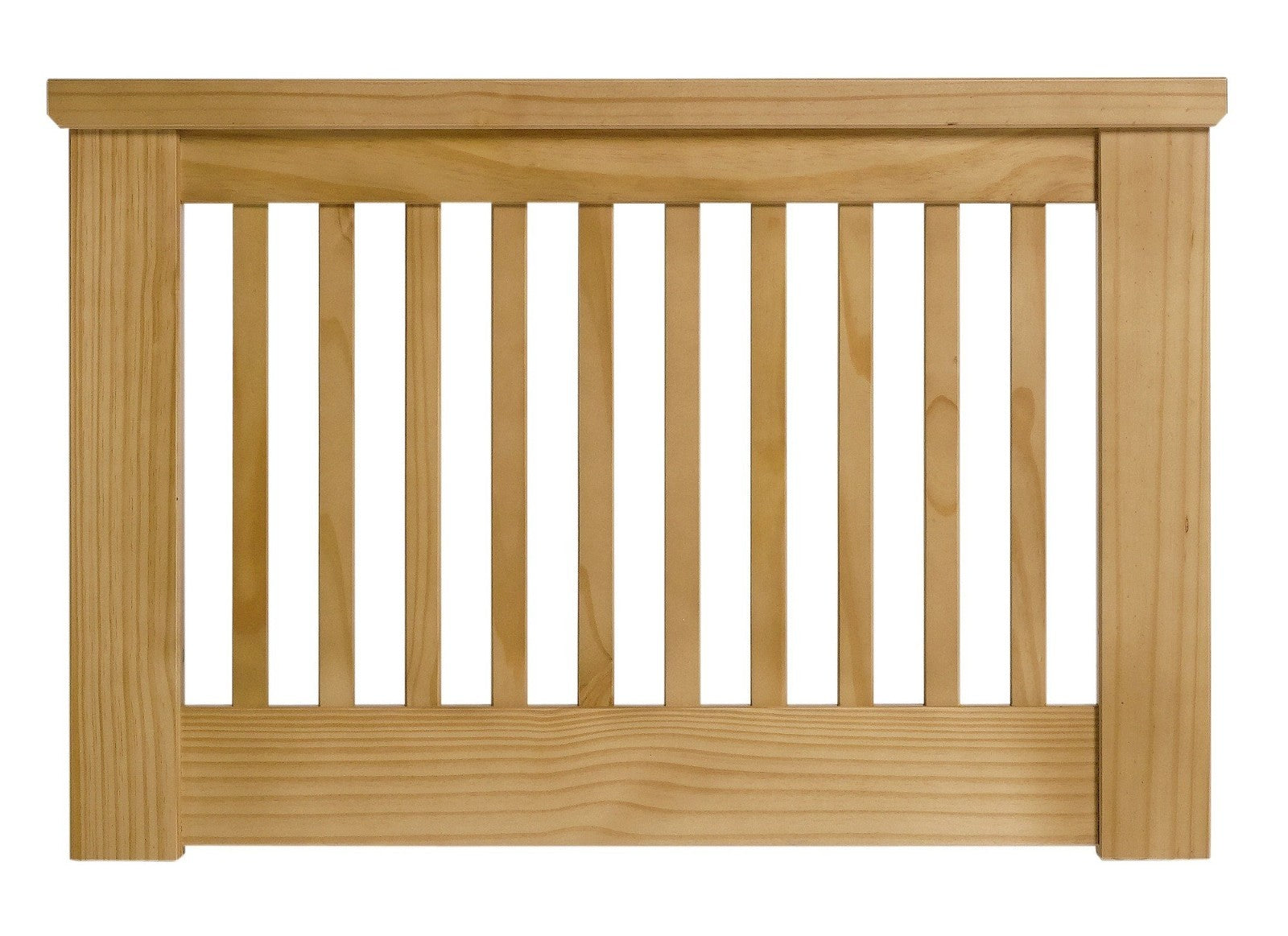Aubrey Single Headboard - Oak Stain | Chunky solid pine frame