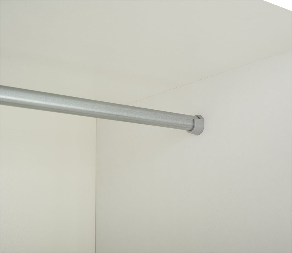 Home Seville 2 Door Open Shelf Wardrobe - White (B Grade 1113)