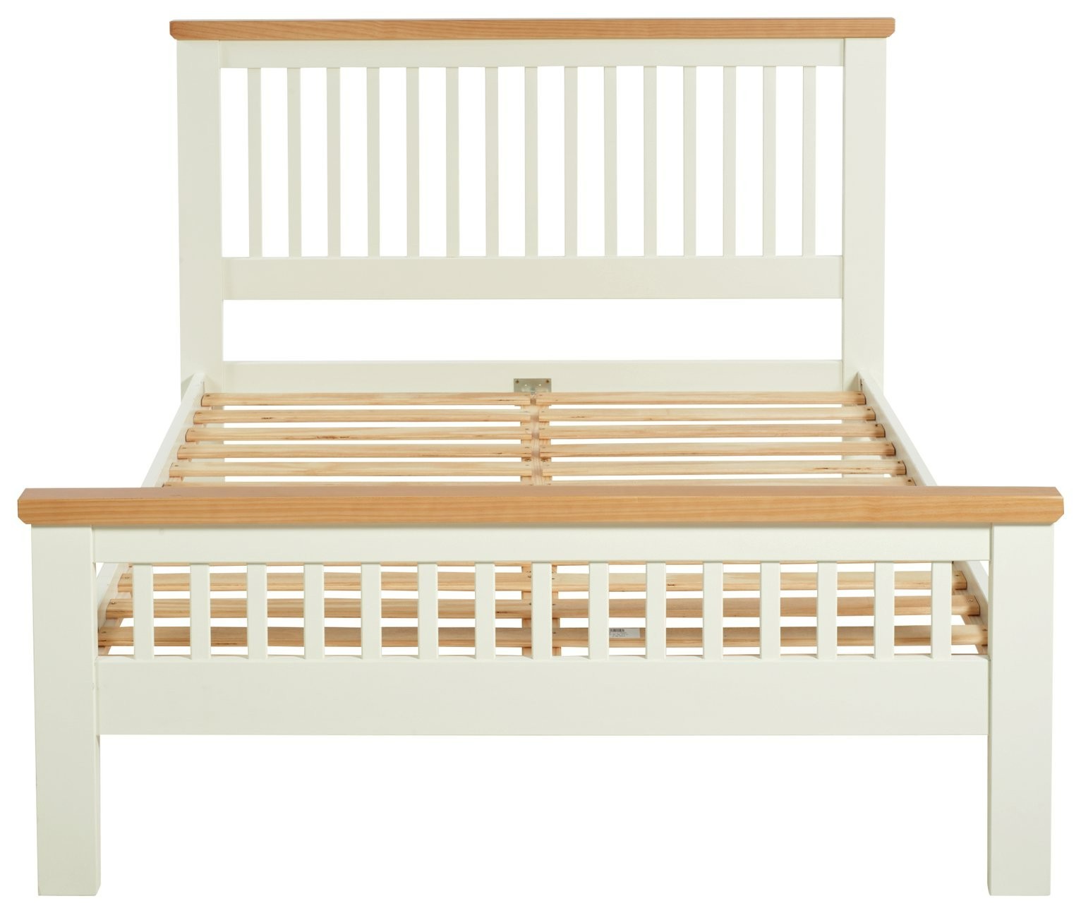Home Aubrey Superking Wooden Bed Frame - Two Tone | Harmonious Home Space