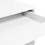 Home Pepper 2 Drawers Office Desk - White (B Grade)