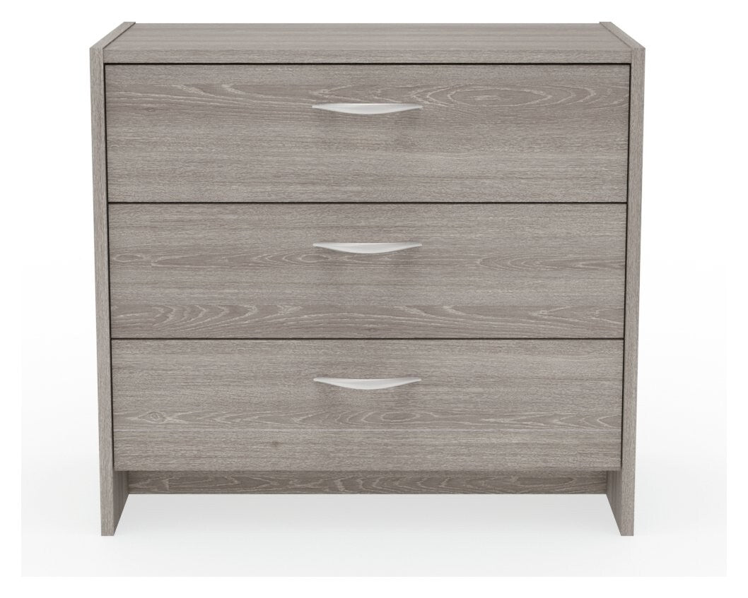 Seville 2 Piece 1 Door Wardrobe Set - Grey & Oak ( B Grade )