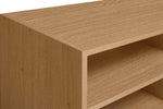 Maine TV Unit - Oak Effect