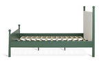x Morris & Co. Kingsize Bed Frame - Green | Elegant Upholstered Comfort
