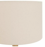 Bobbin Ash Wood Stick Floor Lamp - Natural