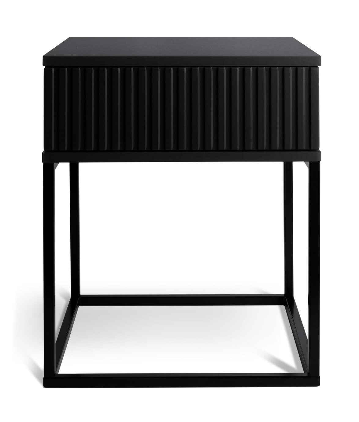 Habitat Digby 1 Drawer Bedside Table - Anthracite ( B Grade 27156 )