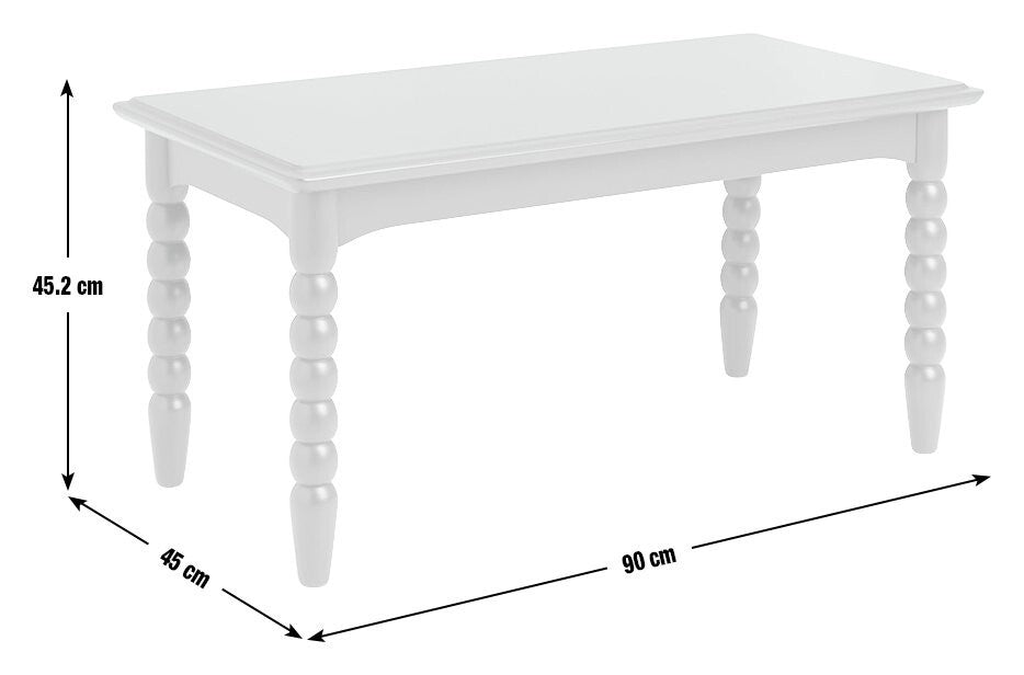 Blaire Bobbin Coffee Table - Navy (B Grade)