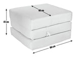 Kaikoo Single Mattress Cube - Jet Black