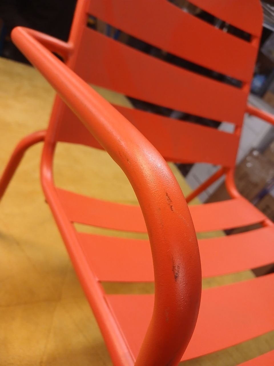 Annika 2 Seater Metal Garden Bistro Set - Red (B Grade 1329)