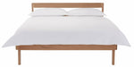 Tatsuma Double Wooden Bed Frame - Ash | Minimalist Home Look