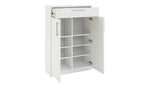 Brisbane 2 Door Shoe Storage Cabinet - White (B GRADE-1020)