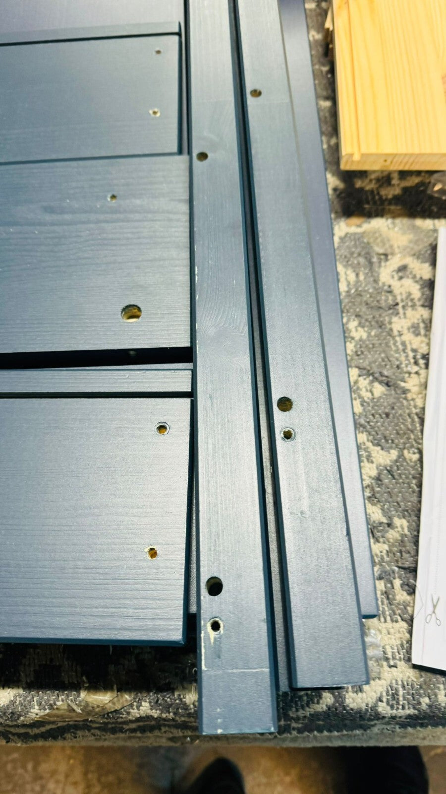 Kids Scandinavia 4 Chest of Drawers - Ink Blue ( B Grade 59648 )