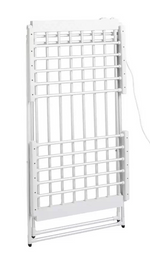 Home 11m Heated Clothes Airer With Wings | Electric Drying Rack Laundry Helper