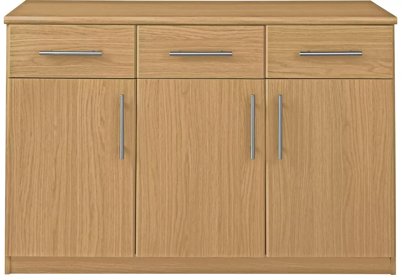 Anderson 3 Dr and 3 Drawer Sideboard - Oak Effect