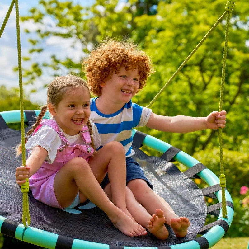 Original And Home Giant Metal Nest Swing Set 120TP | Outdoor Children's Play